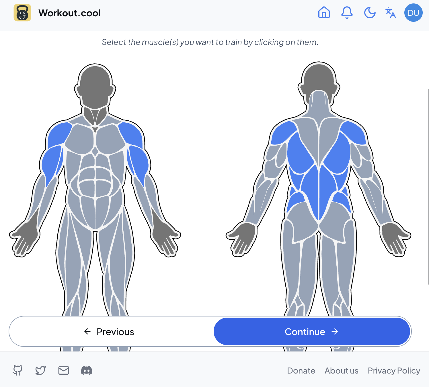 Target Muscle Groups